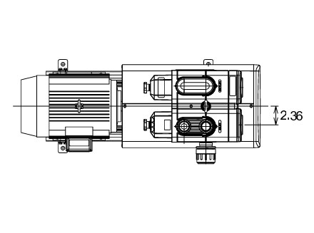 Orion Vacuum Pump krf-70 part breakdown image